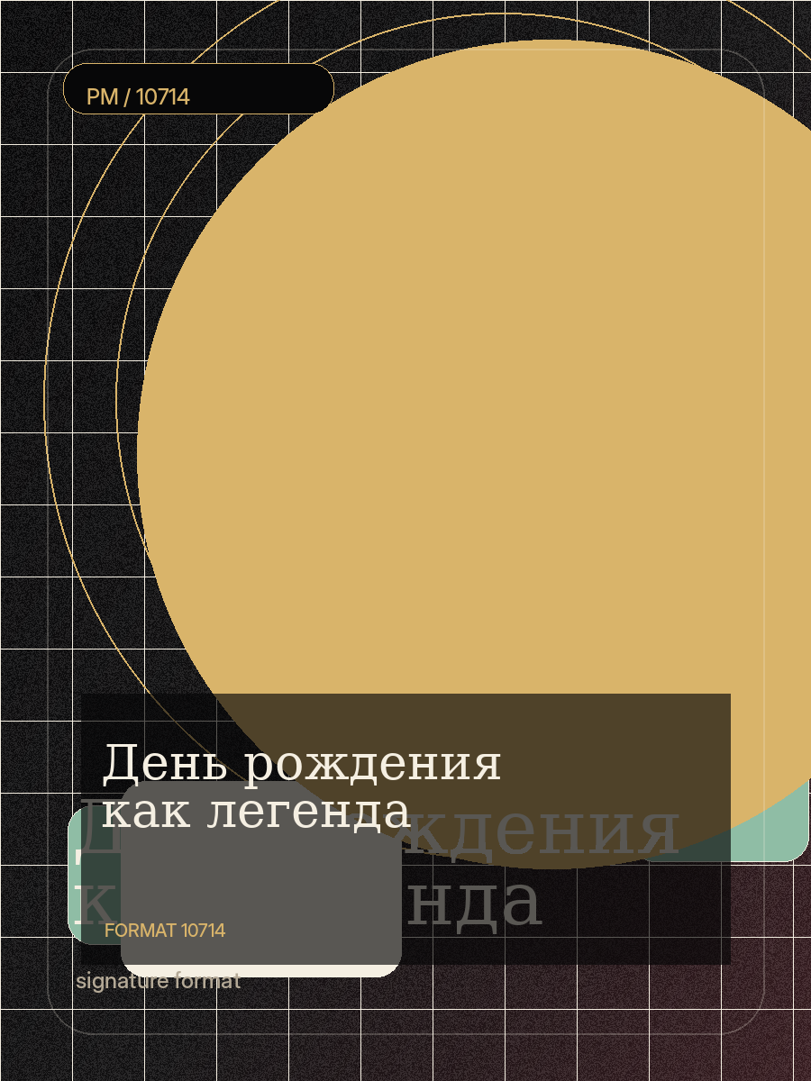 Дни рождения